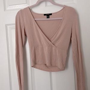 Forever 21 Salmon Pink Blouse